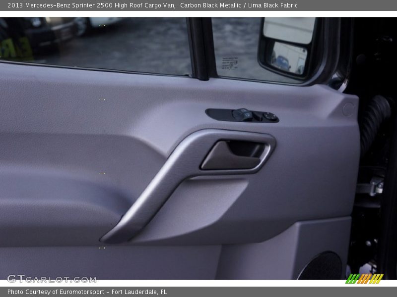 Carbon Black Metallic / Lima Black Fabric 2013 Mercedes-Benz Sprinter 2500 High Roof Cargo Van