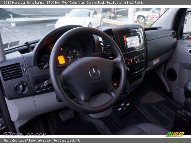 Carbon Black Metallic / Lima Black Fabric 2013 Mercedes-Benz Sprinter 2500 High Roof Cargo Van