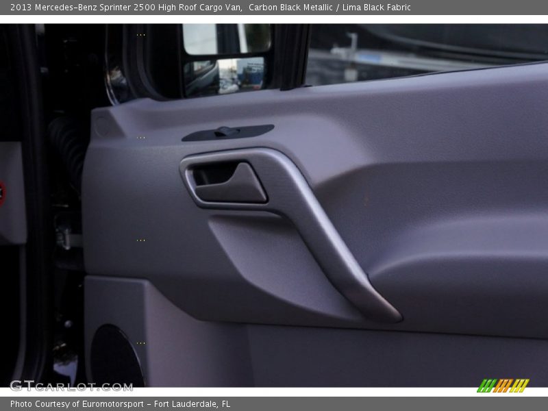 Carbon Black Metallic / Lima Black Fabric 2013 Mercedes-Benz Sprinter 2500 High Roof Cargo Van