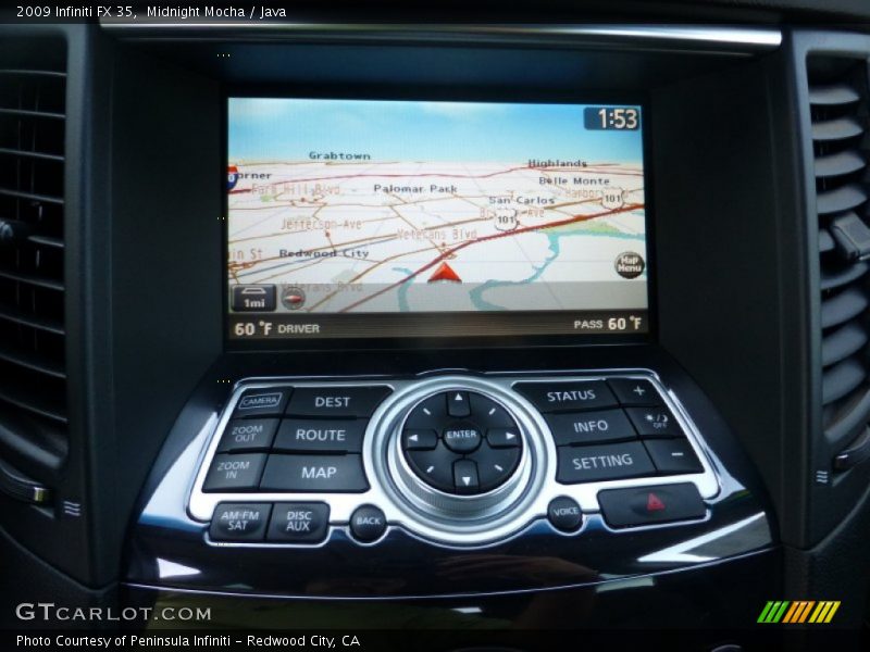 Midnight Mocha / Java 2009 Infiniti FX 35