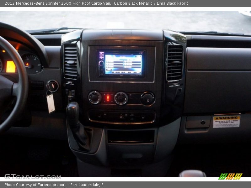 Carbon Black Metallic / Lima Black Fabric 2013 Mercedes-Benz Sprinter 2500 High Roof Cargo Van