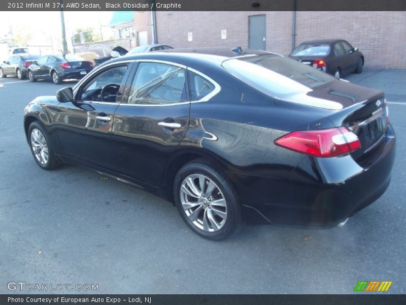 Black Obsidian / Graphite 2012 Infiniti M 37x AWD Sedan