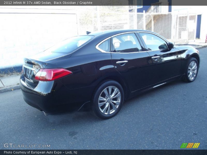 Black Obsidian / Graphite 2012 Infiniti M 37x AWD Sedan