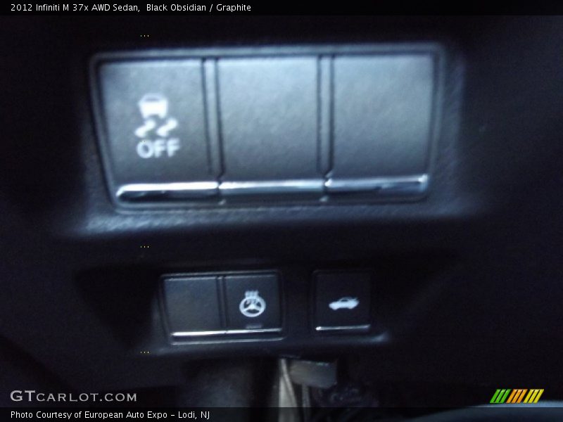 Black Obsidian / Graphite 2012 Infiniti M 37x AWD Sedan
