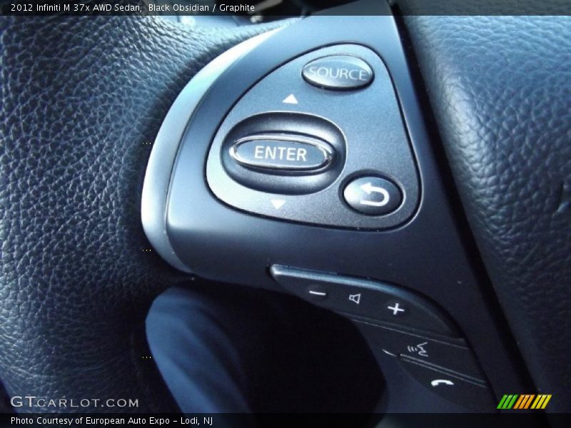Black Obsidian / Graphite 2012 Infiniti M 37x AWD Sedan