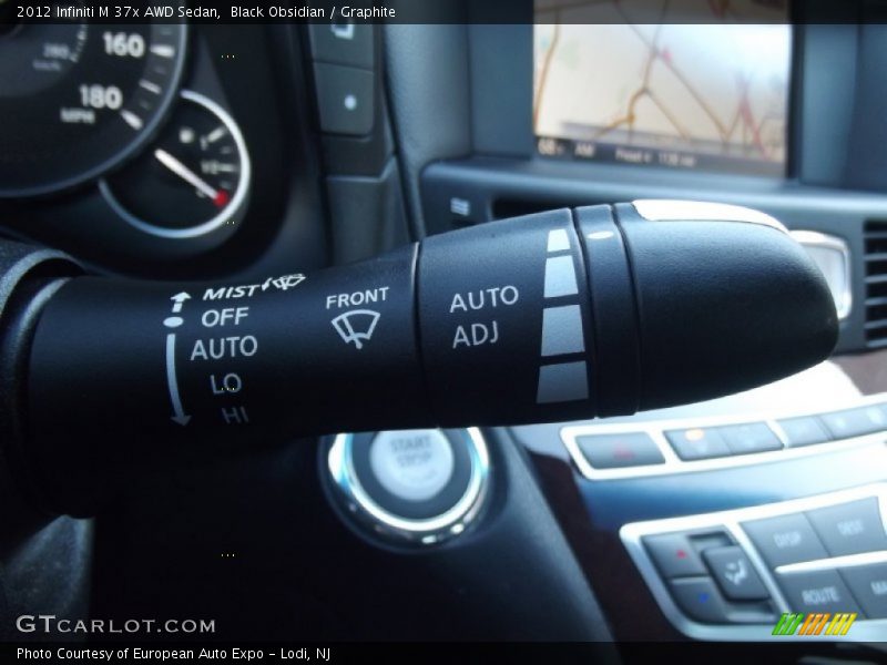Black Obsidian / Graphite 2012 Infiniti M 37x AWD Sedan