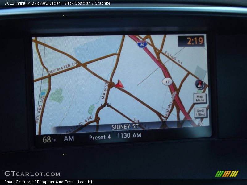 Black Obsidian / Graphite 2012 Infiniti M 37x AWD Sedan