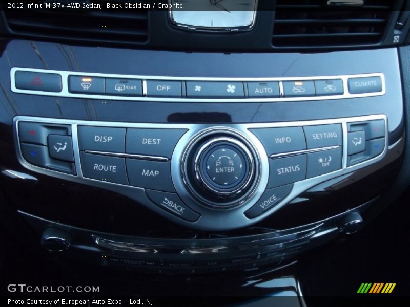 Black Obsidian / Graphite 2012 Infiniti M 37x AWD Sedan