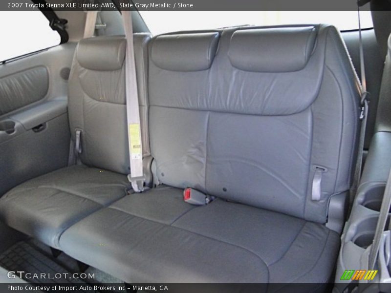 Slate Gray Metallic / Stone 2007 Toyota Sienna XLE Limited AWD