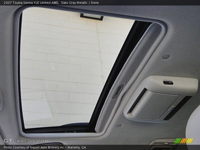 Slate Gray Metallic / Stone 2007 Toyota Sienna XLE Limited AWD