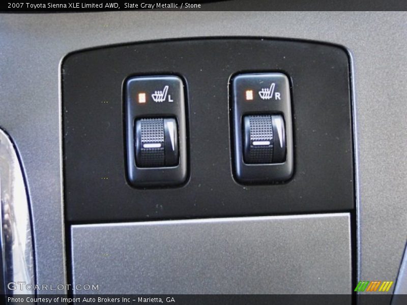 Slate Gray Metallic / Stone 2007 Toyota Sienna XLE Limited AWD