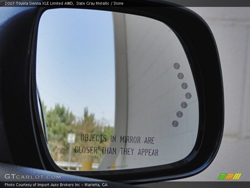 Slate Gray Metallic / Stone 2007 Toyota Sienna XLE Limited AWD