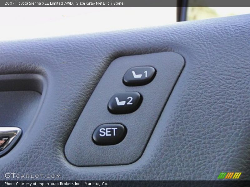 Slate Gray Metallic / Stone 2007 Toyota Sienna XLE Limited AWD