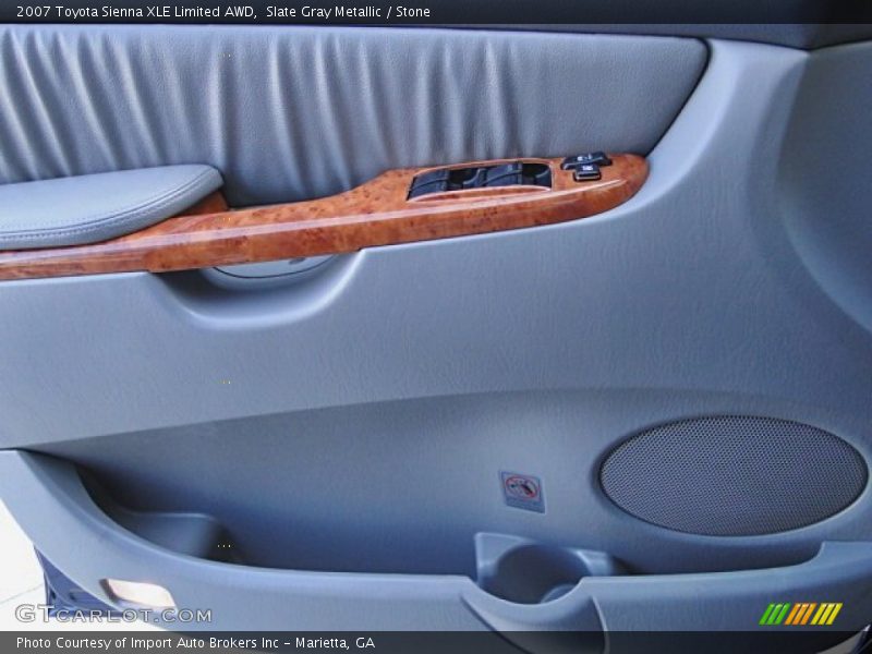 Slate Gray Metallic / Stone 2007 Toyota Sienna XLE Limited AWD