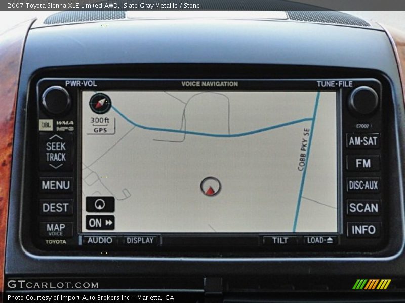 Slate Gray Metallic / Stone 2007 Toyota Sienna XLE Limited AWD