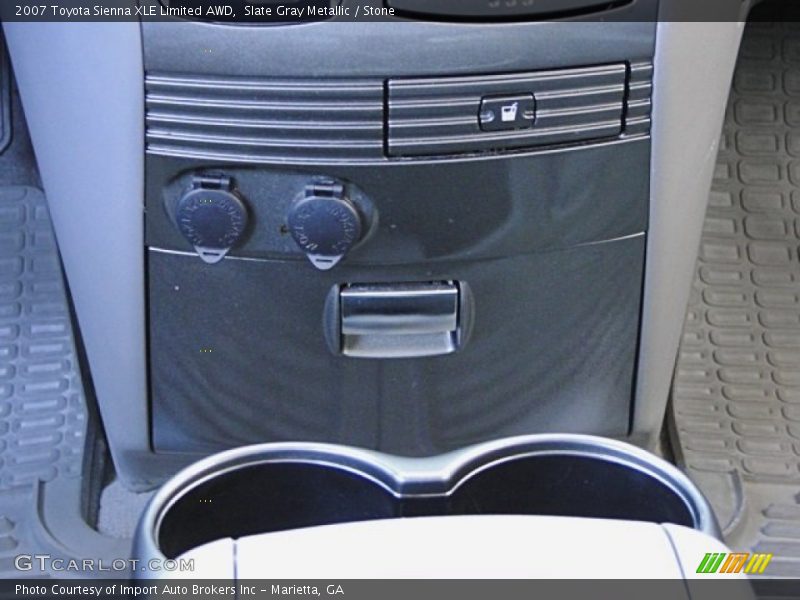 Slate Gray Metallic / Stone 2007 Toyota Sienna XLE Limited AWD