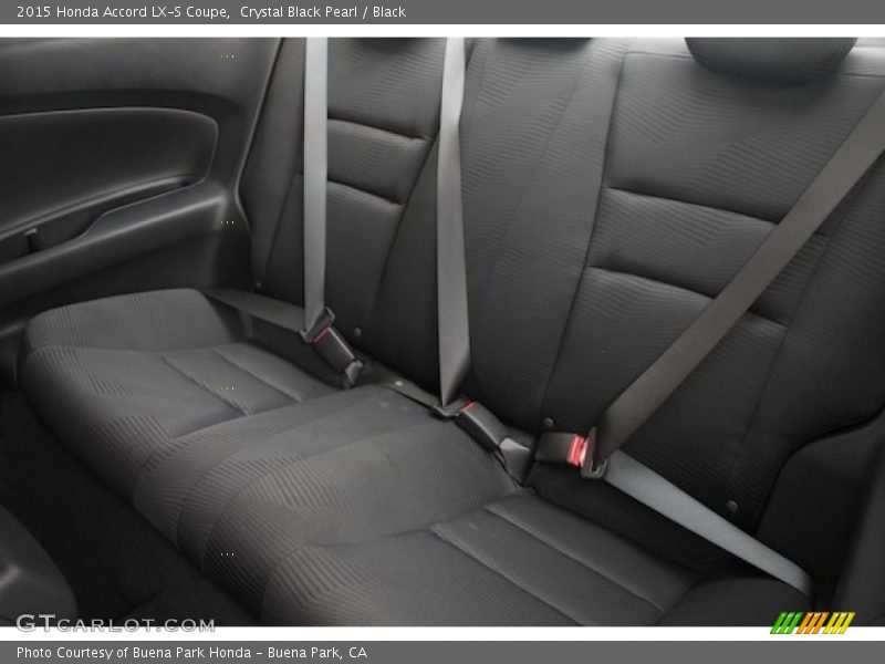 Crystal Black Pearl / Black 2015 Honda Accord LX-S Coupe