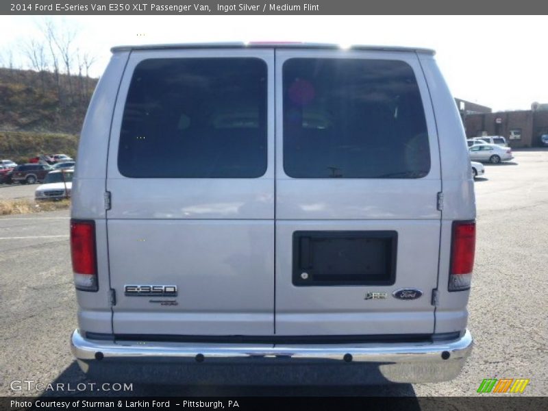 Ingot Silver / Medium Flint 2014 Ford E-Series Van E350 XLT Passenger Van
