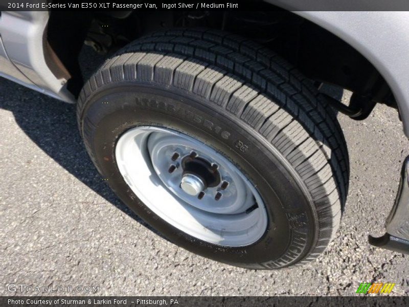 Ingot Silver / Medium Flint 2014 Ford E-Series Van E350 XLT Passenger Van