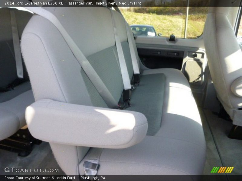 Ingot Silver / Medium Flint 2014 Ford E-Series Van E350 XLT Passenger Van