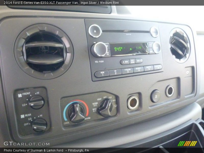Ingot Silver / Medium Flint 2014 Ford E-Series Van E350 XLT Passenger Van
