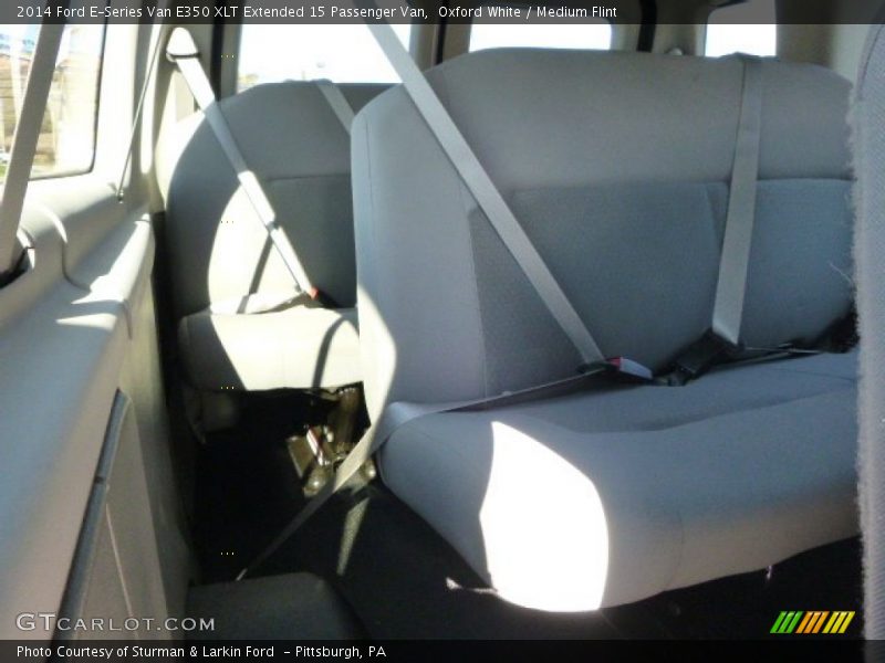 Oxford White / Medium Flint 2014 Ford E-Series Van E350 XLT Extended 15 Passenger Van