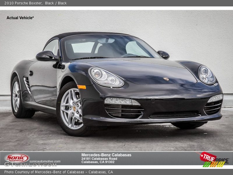 Black / Black 2010 Porsche Boxster