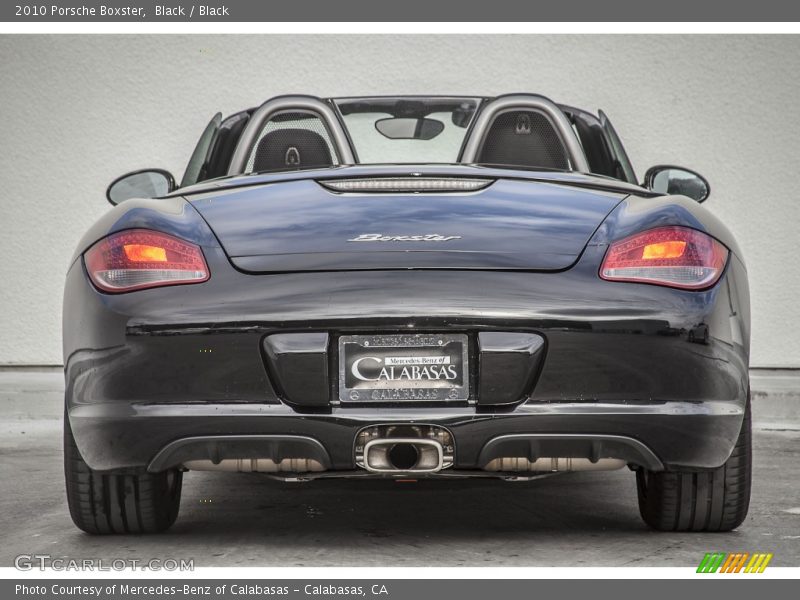 Black / Black 2010 Porsche Boxster