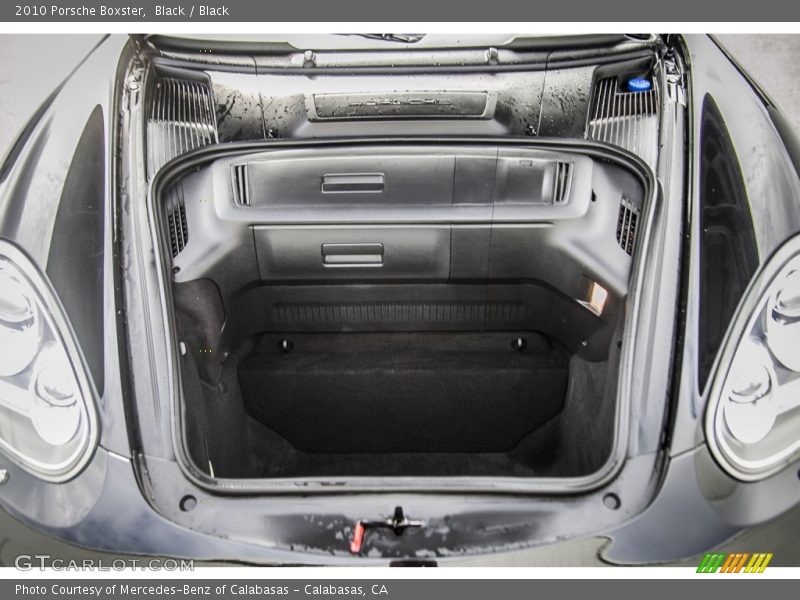  2010 Boxster  Trunk