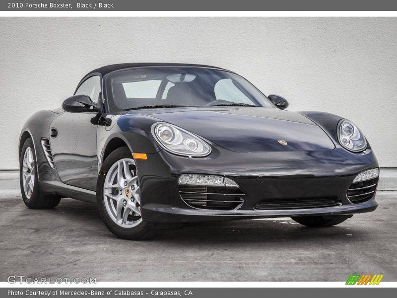 Black / Black 2010 Porsche Boxster