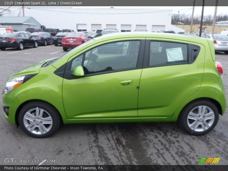  2015 Spark LS Lime