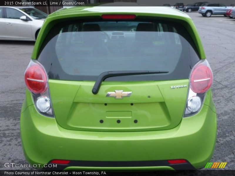 Lime / Green/Green 2015 Chevrolet Spark LS