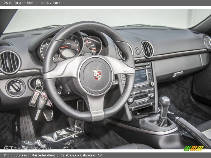 Dashboard of 2010 Boxster 