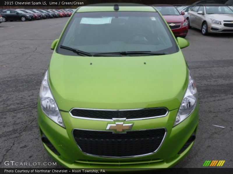 Lime / Green/Green 2015 Chevrolet Spark LS