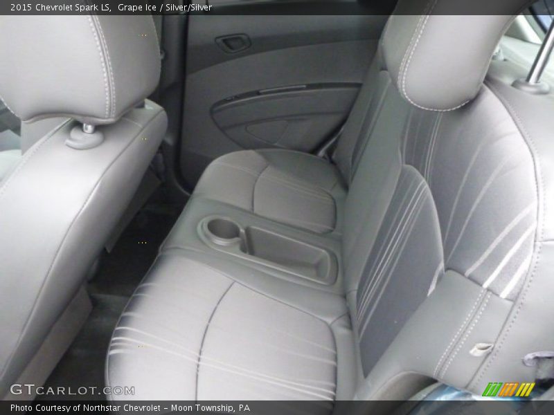 Grape Ice / Silver/Silver 2015 Chevrolet Spark LS