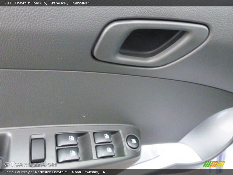 Grape Ice / Silver/Silver 2015 Chevrolet Spark LS