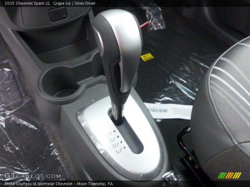 Grape Ice / Silver/Silver 2015 Chevrolet Spark LS