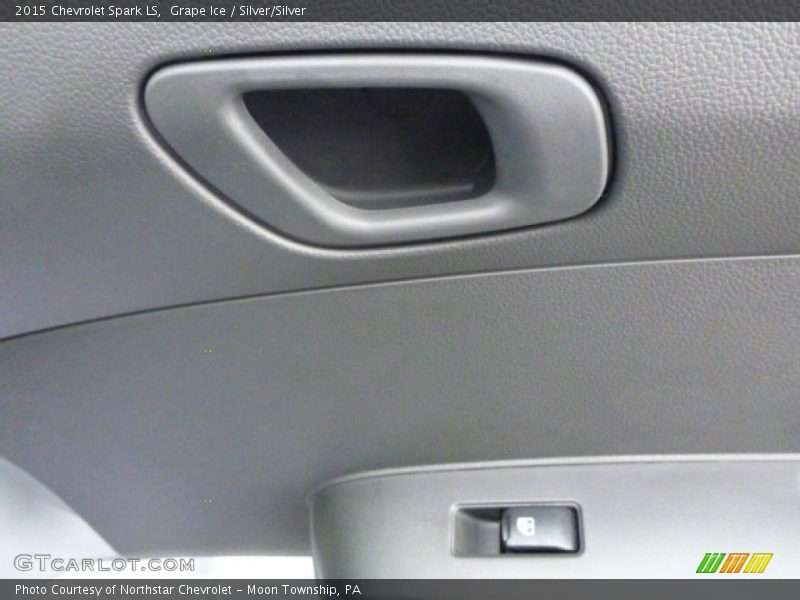 Grape Ice / Silver/Silver 2015 Chevrolet Spark LS