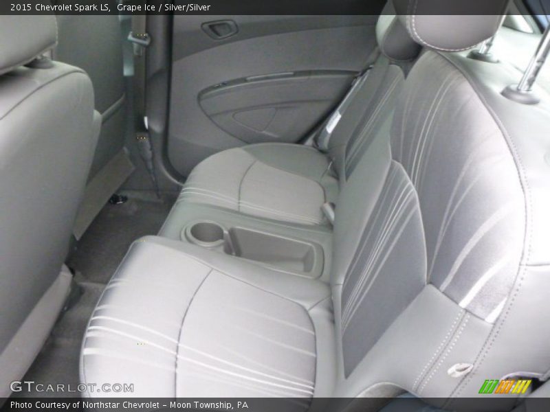 Grape Ice / Silver/Silver 2015 Chevrolet Spark LS