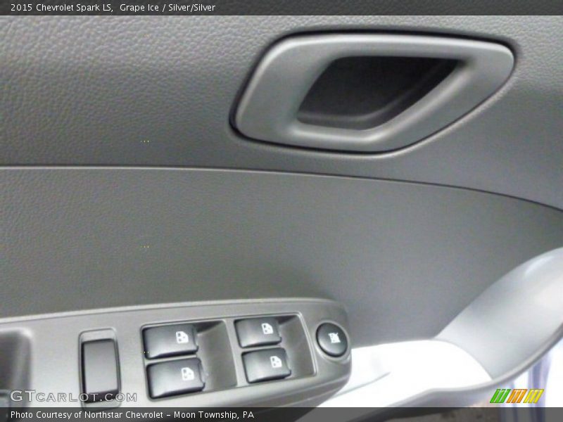Grape Ice / Silver/Silver 2015 Chevrolet Spark LS