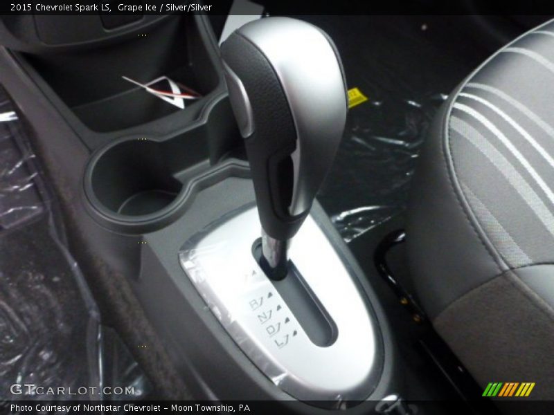 Grape Ice / Silver/Silver 2015 Chevrolet Spark LS