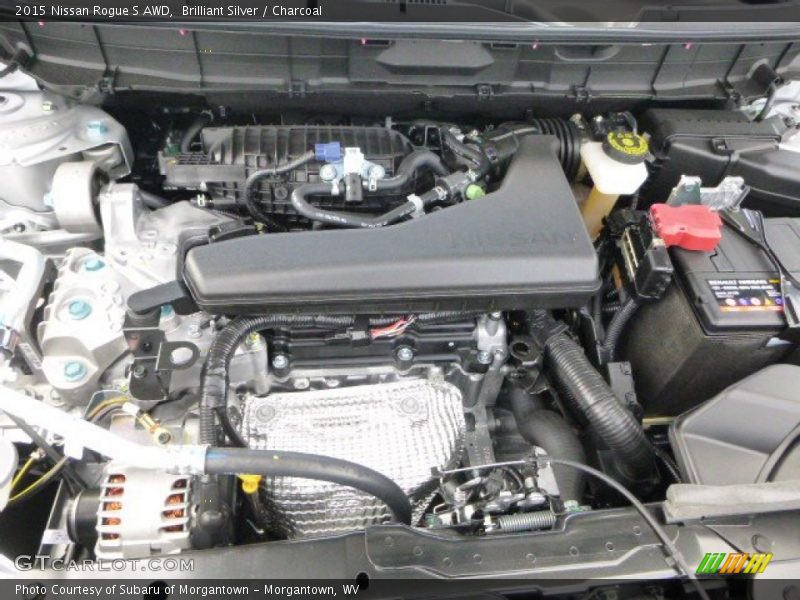  2015 Rogue S AWD Engine - 2.5 Liter DOHC 16-Valve CVTCS 4 Cylinder