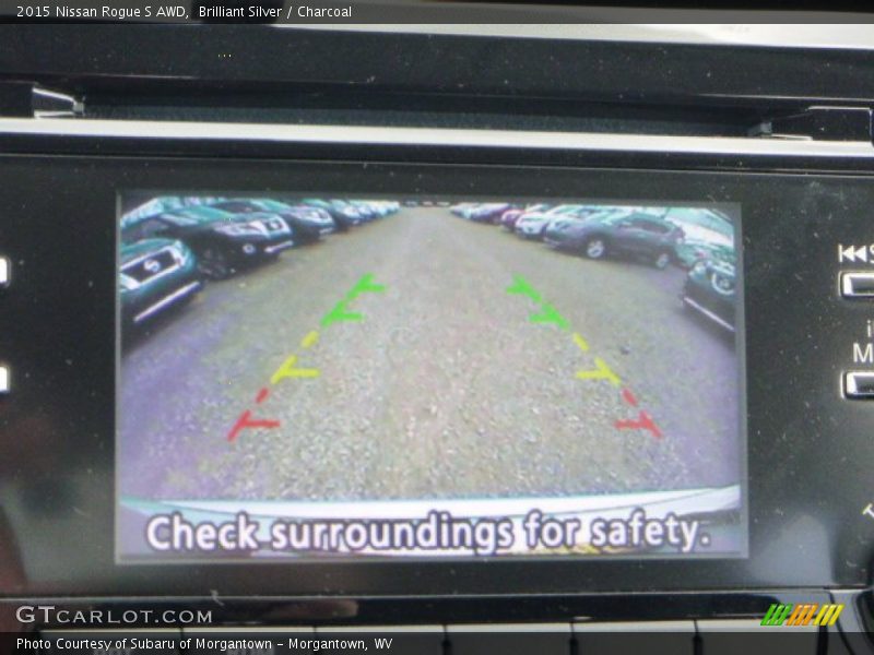 Brilliant Silver / Charcoal 2015 Nissan Rogue S AWD