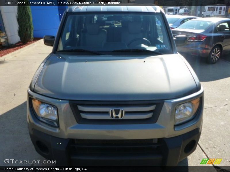 Galaxy Gray Metallic / Black/Titanium 2007 Honda Element EX AWD