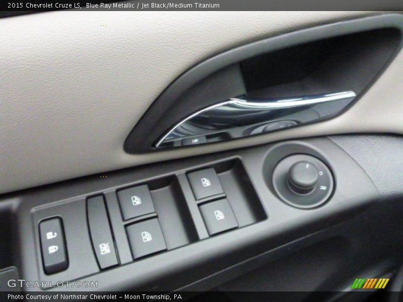 Blue Ray Metallic / Jet Black/Medium Titanium 2015 Chevrolet Cruze LS