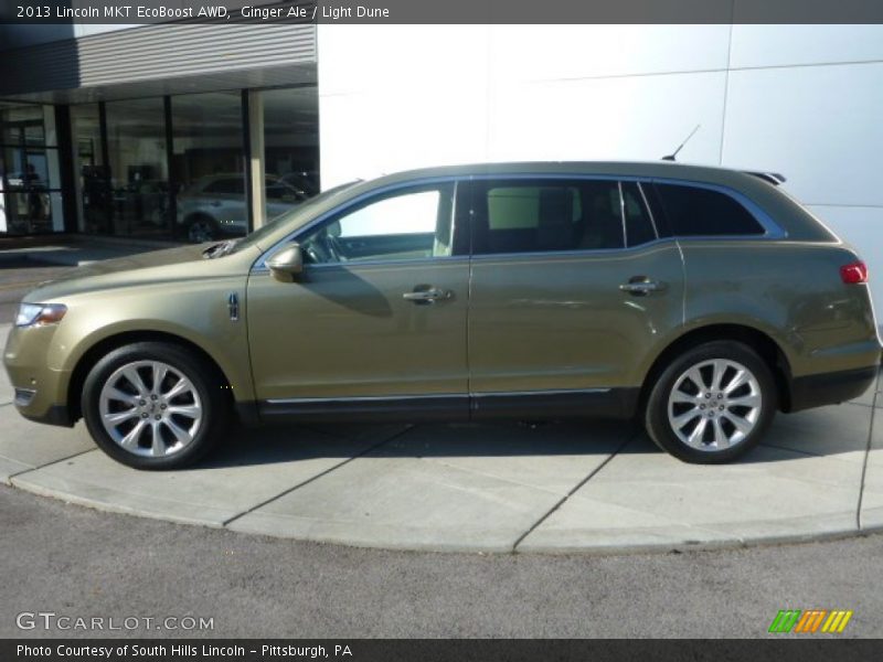 Ginger Ale / Light Dune 2013 Lincoln MKT EcoBoost AWD