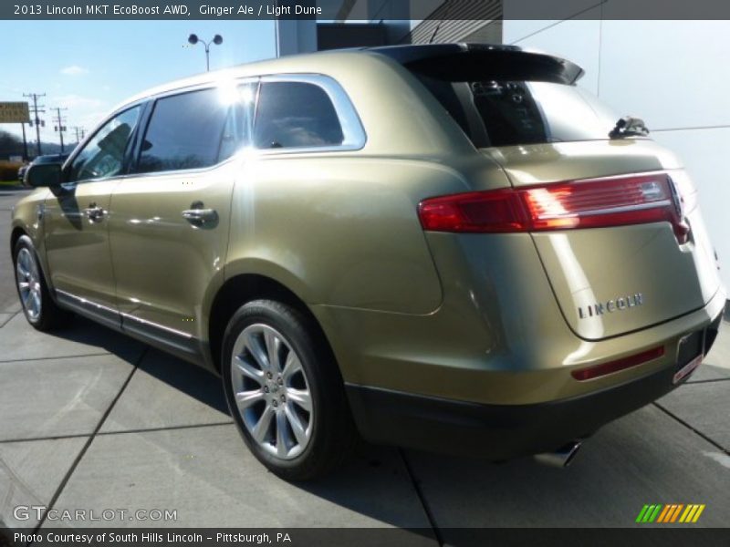 Ginger Ale / Light Dune 2013 Lincoln MKT EcoBoost AWD