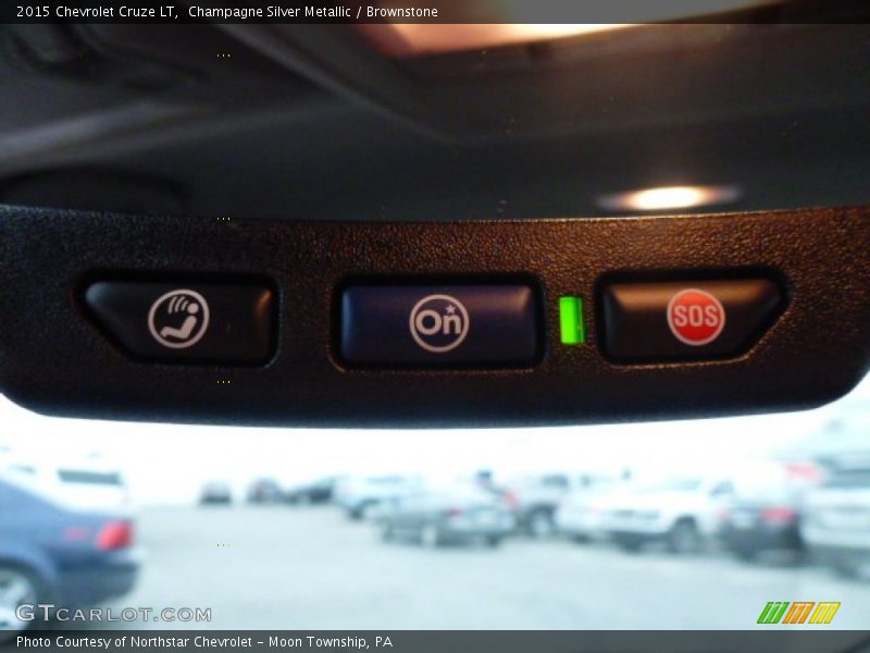 Champagne Silver Metallic / Brownstone 2015 Chevrolet Cruze LT