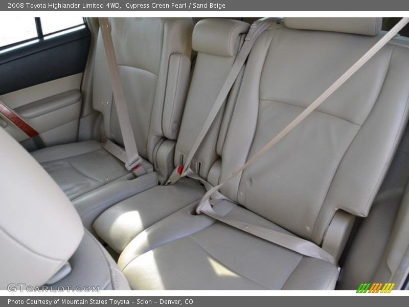 Cypress Green Pearl / Sand Beige 2008 Toyota Highlander Limited 4WD