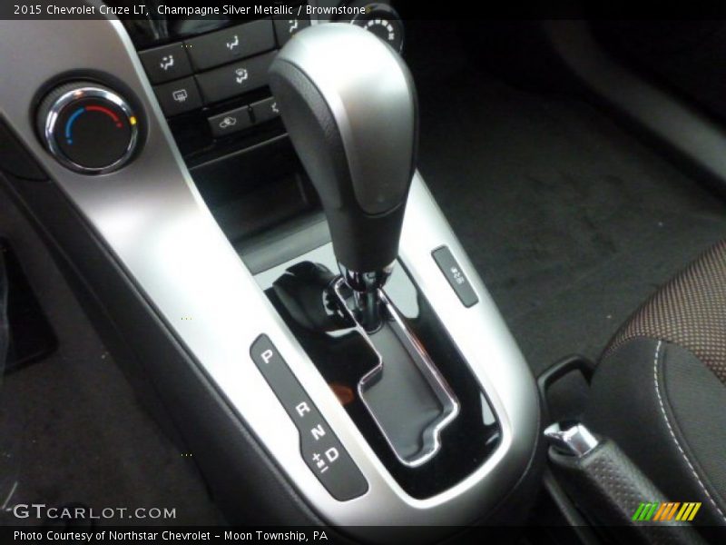 Champagne Silver Metallic / Brownstone 2015 Chevrolet Cruze LT